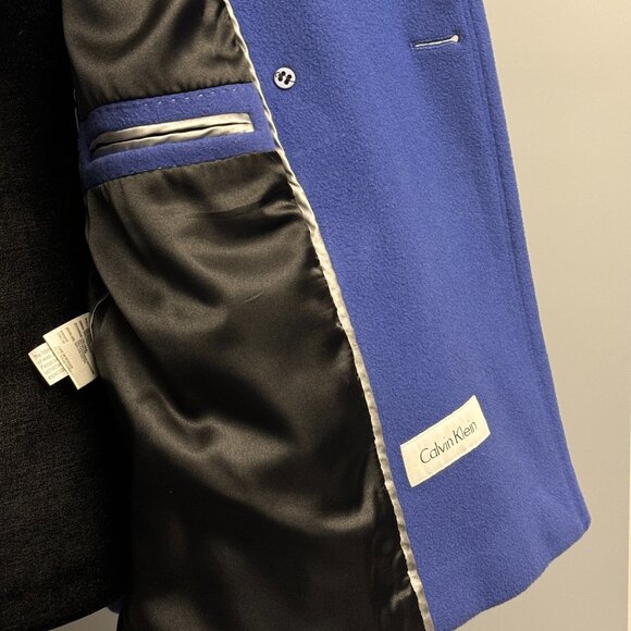 Excellent condition Calvin Klein Women's Double Breasted Peacoat - Picture 8 of 11
